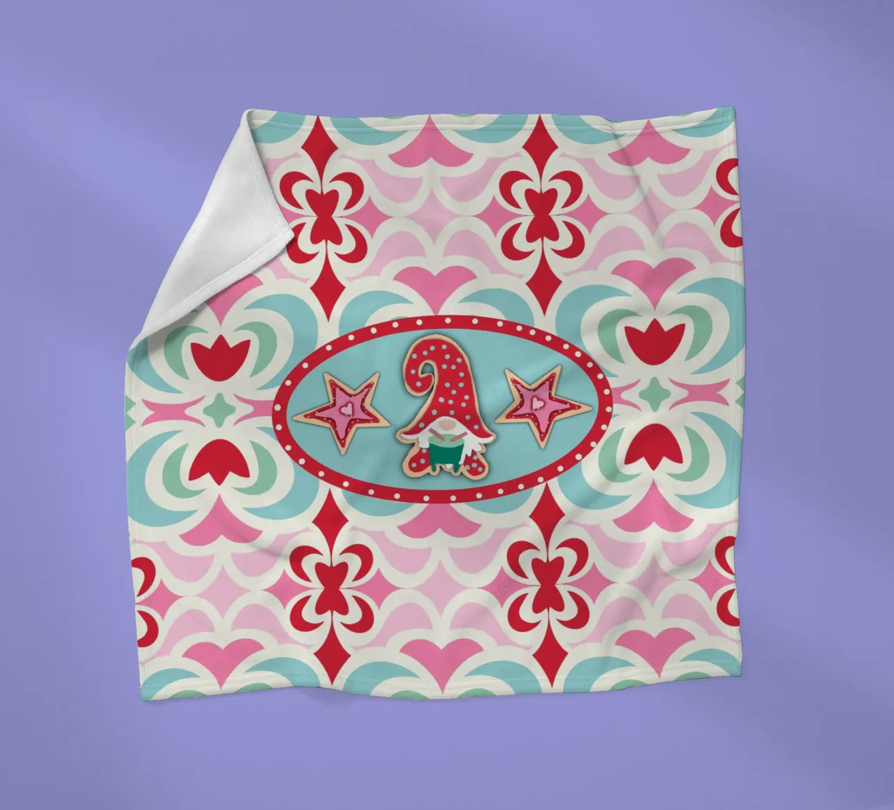 Plätzchen Träumchen fleece blanket by Miris bunte Modewelt