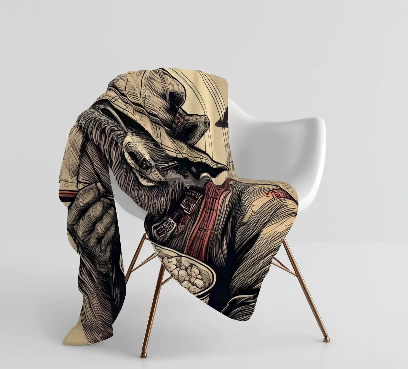 Ours Bob Fleecedecke von tylerstudio
