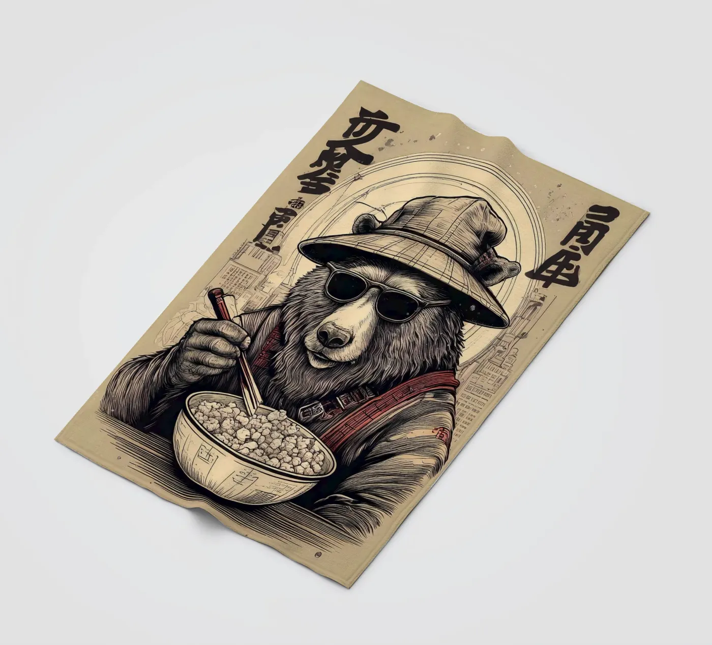 Ours Bob Fleecedecke von tylerstudio