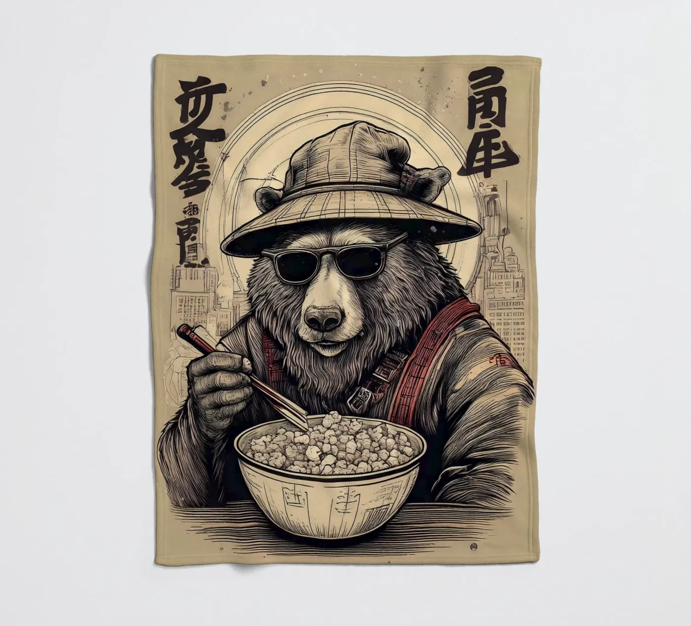 Ours Bob Fleecedecke von tylerstudio