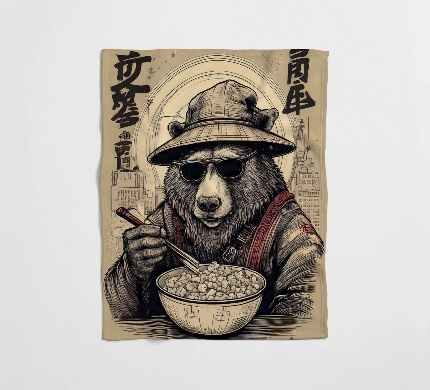 Ours Bob Fleecedecke von tylerstudio
