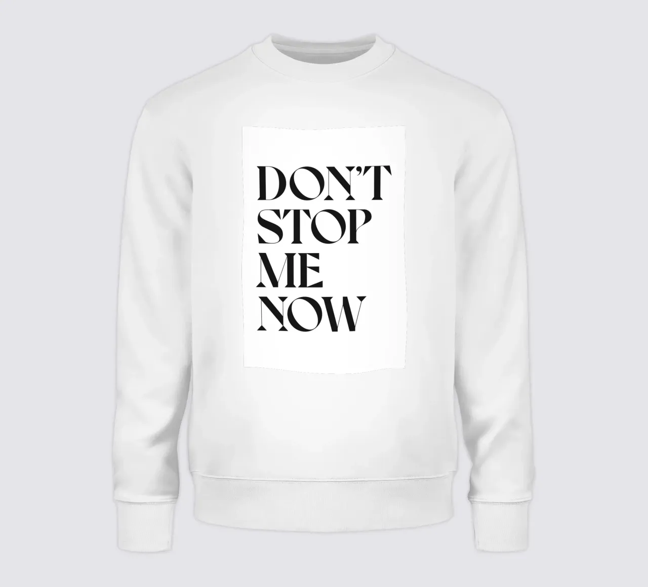 NON FERMARMI ORA felpa da n.4