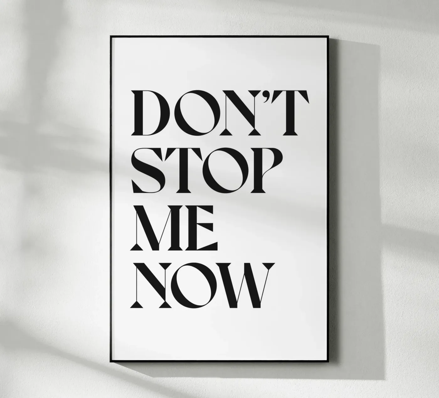 DON'T STOP ME NOW plexiglass da n.4
