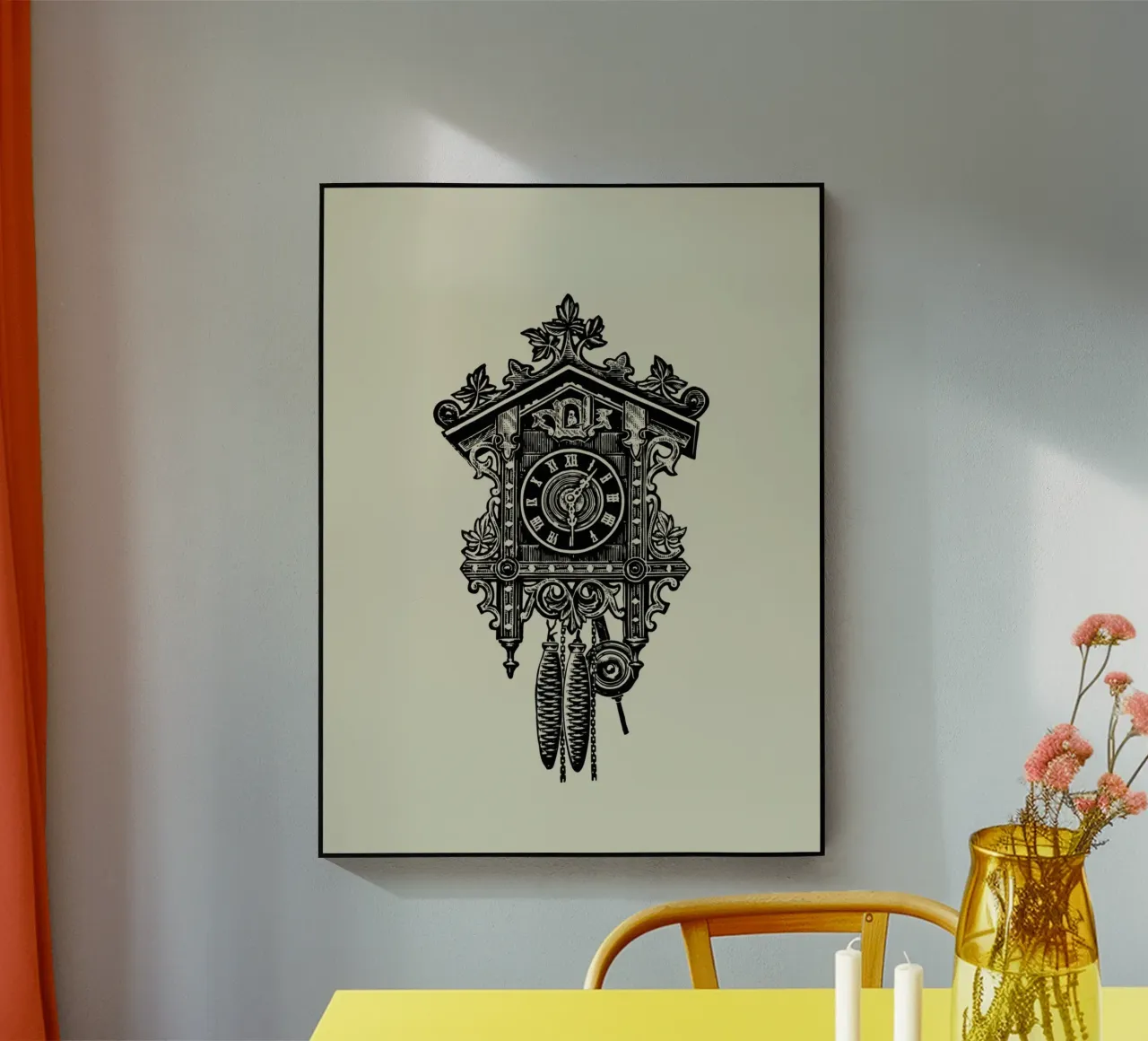 CUCKOO CLOCK plexiglass da Einfach Uebel