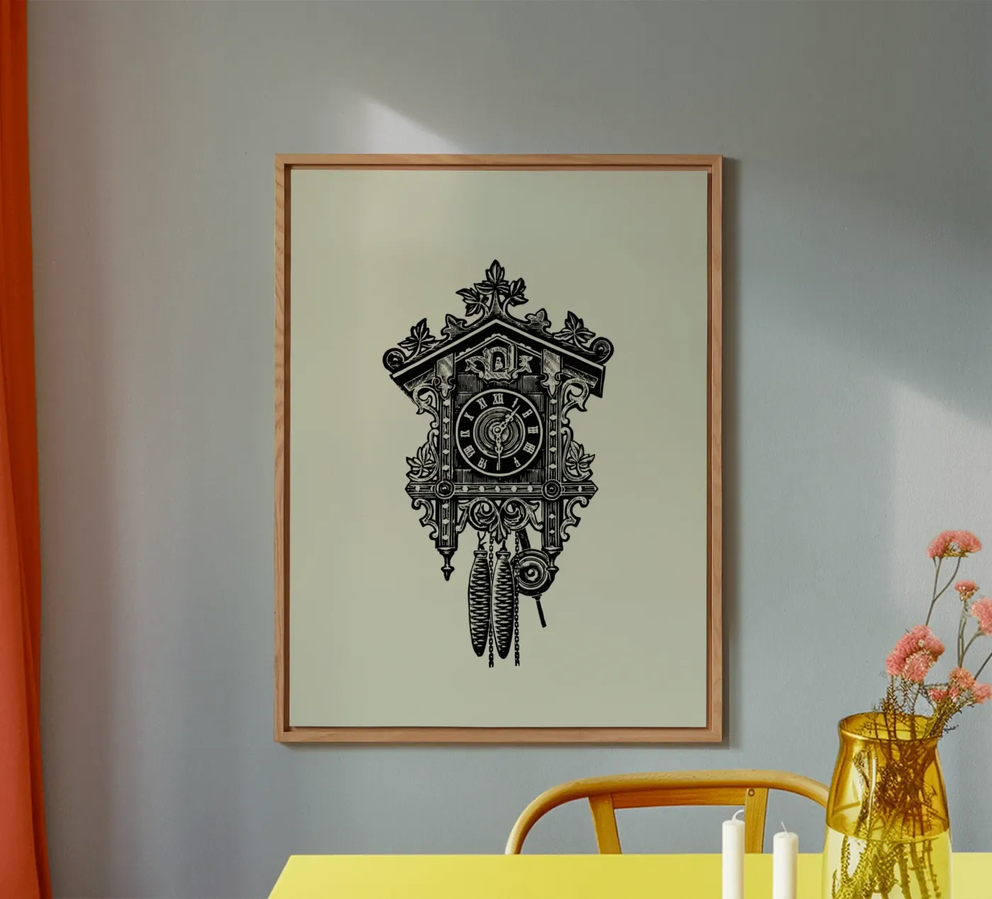 CUCKOO CLOCK alluminio dibond da SMRT STUDIO