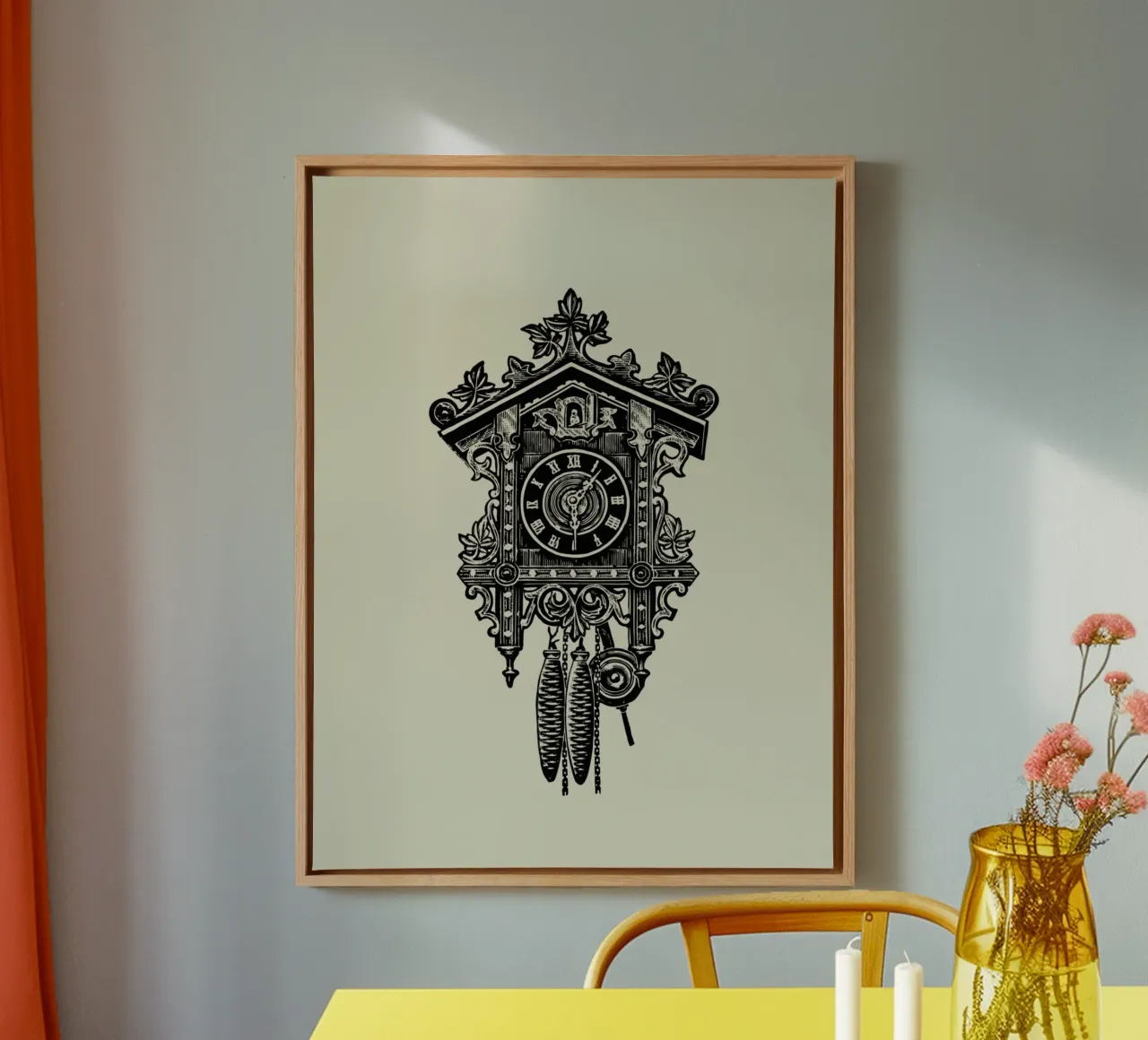 CUCKOO CLOCK tela da Einfach Uebel