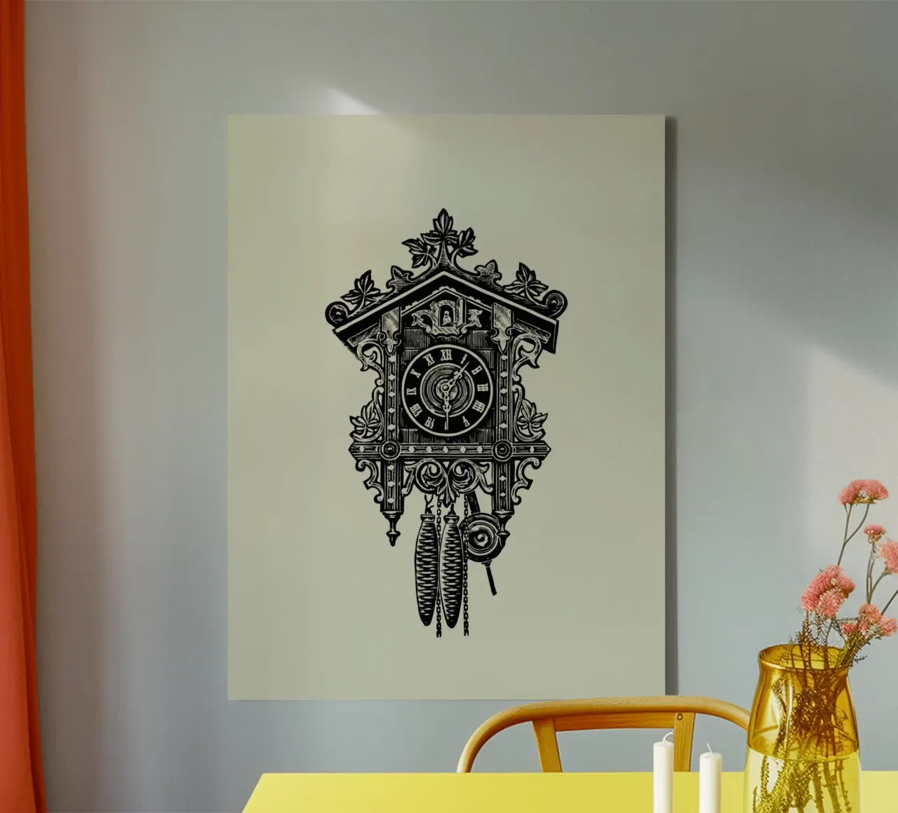 CUCKOO CLOCK tela da Einfach Uebel