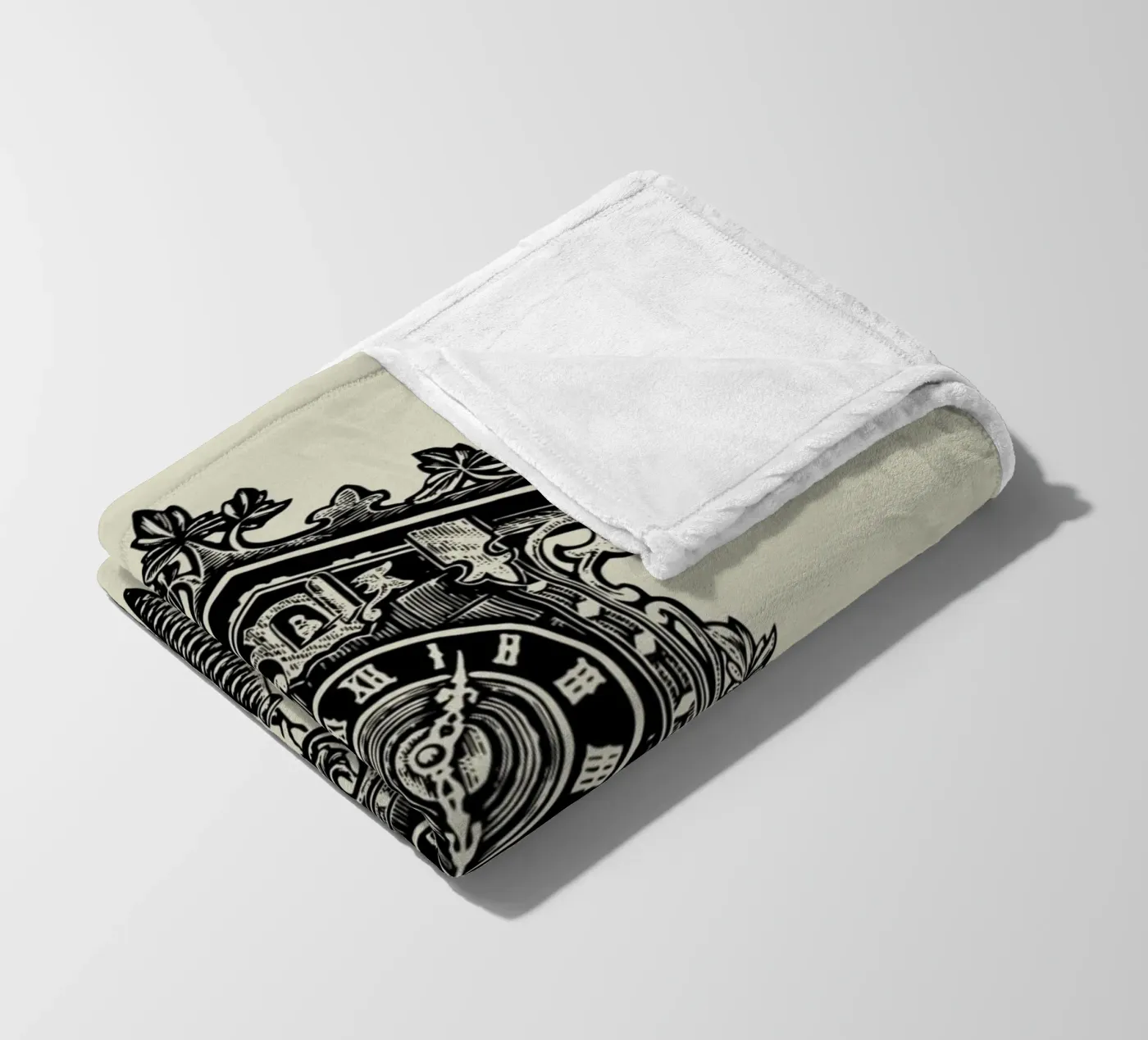 CUCKOO CLOCK coperta in pile da SMRT STUDIO