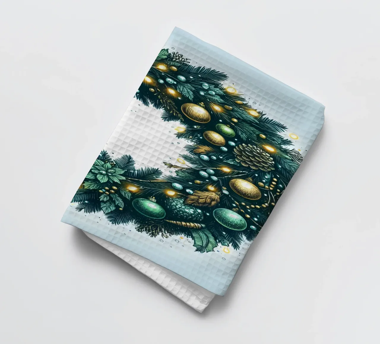 NATALE PER GHIRLANDA canovaccio da cucina da ARTOMATIC