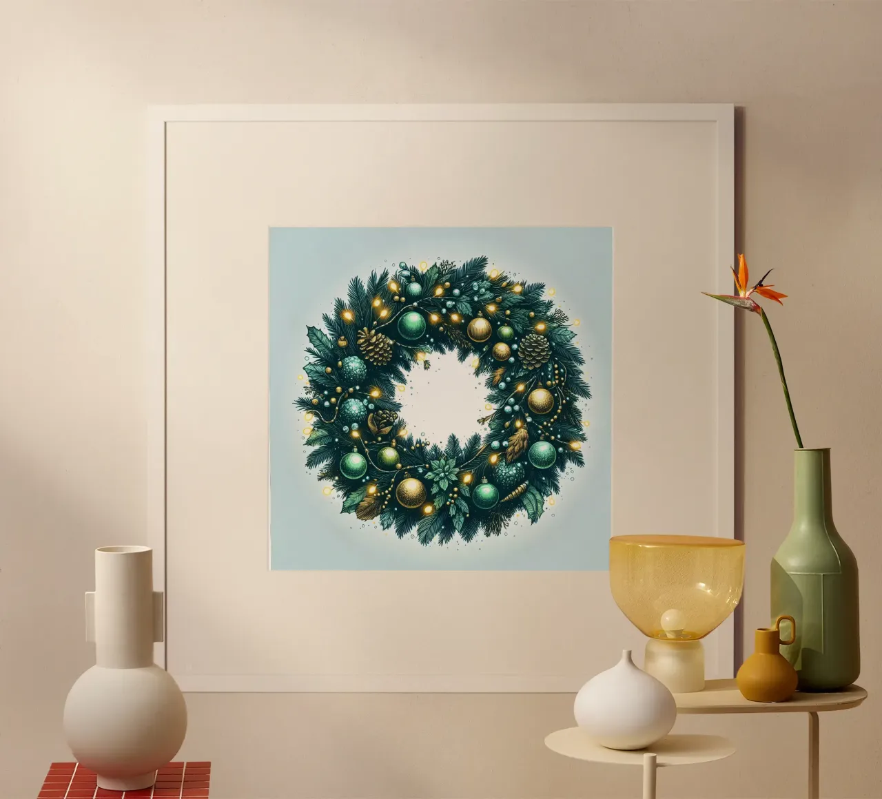 NAVIDAD POR CORONA hahnemühle de ARTOMATIC