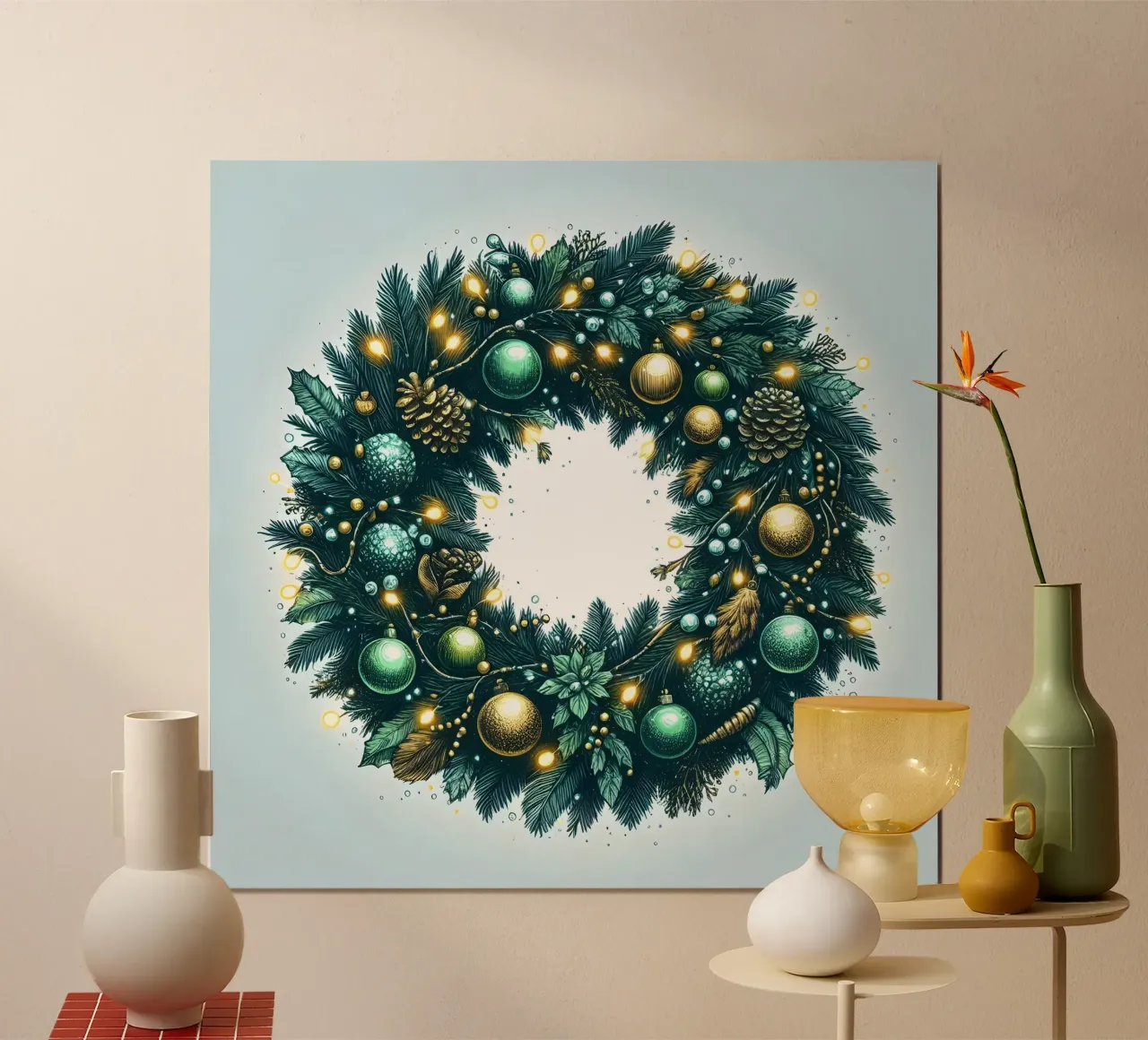 NAVIDAD POR CORONA hahnemühle de ARTOMATIC