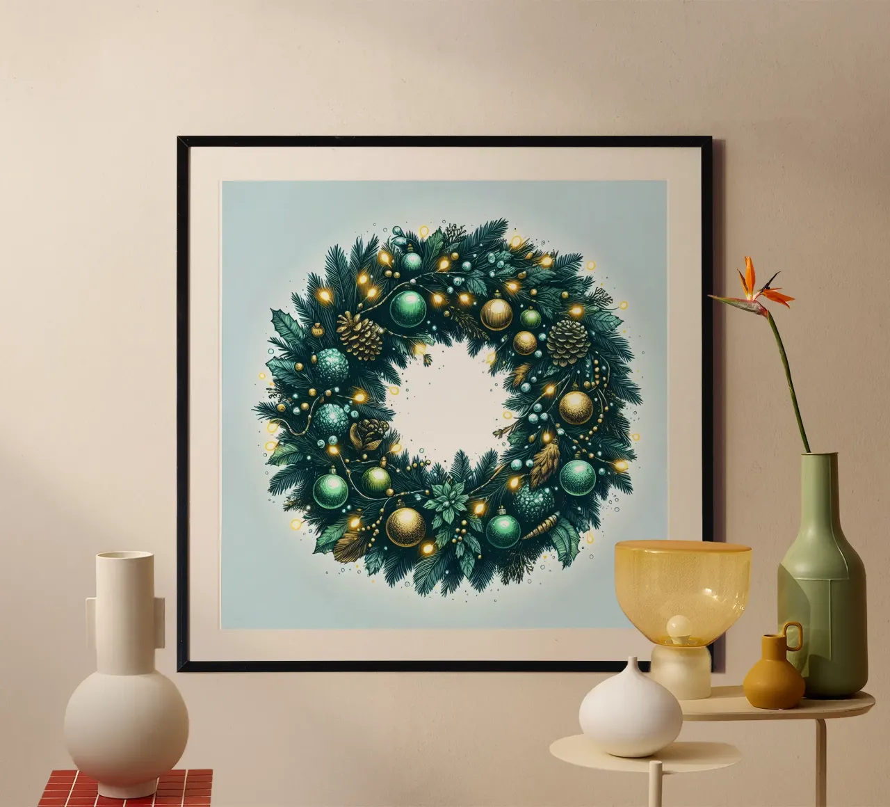 NAVIDAD POR CORONA hahnemühle de ARTOMATIC