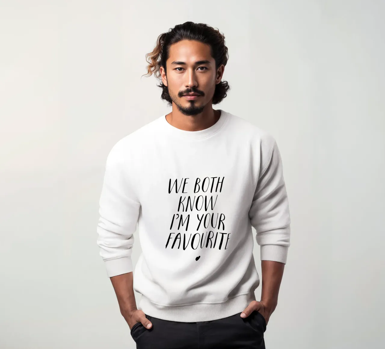 Sappiamo entrambi che sono il vostro design tipografico preferito felpa da THE MOTIVATED TYPE