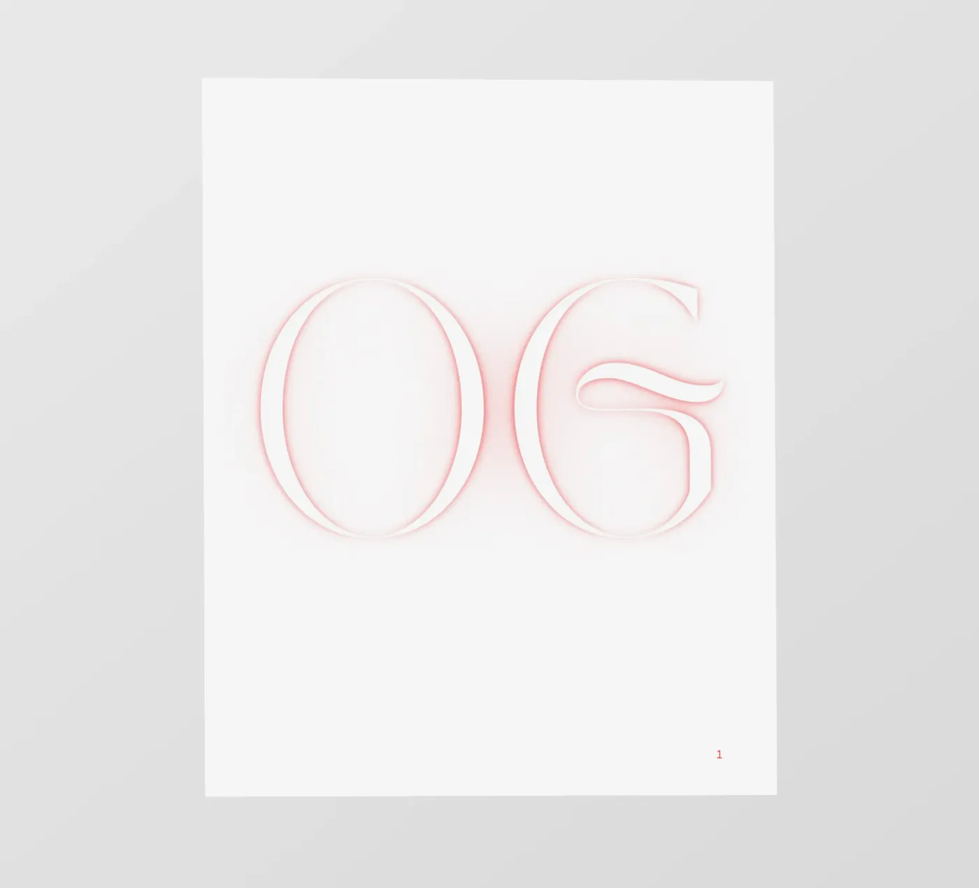 OG_Red fotobehang van Crypto_Jungle