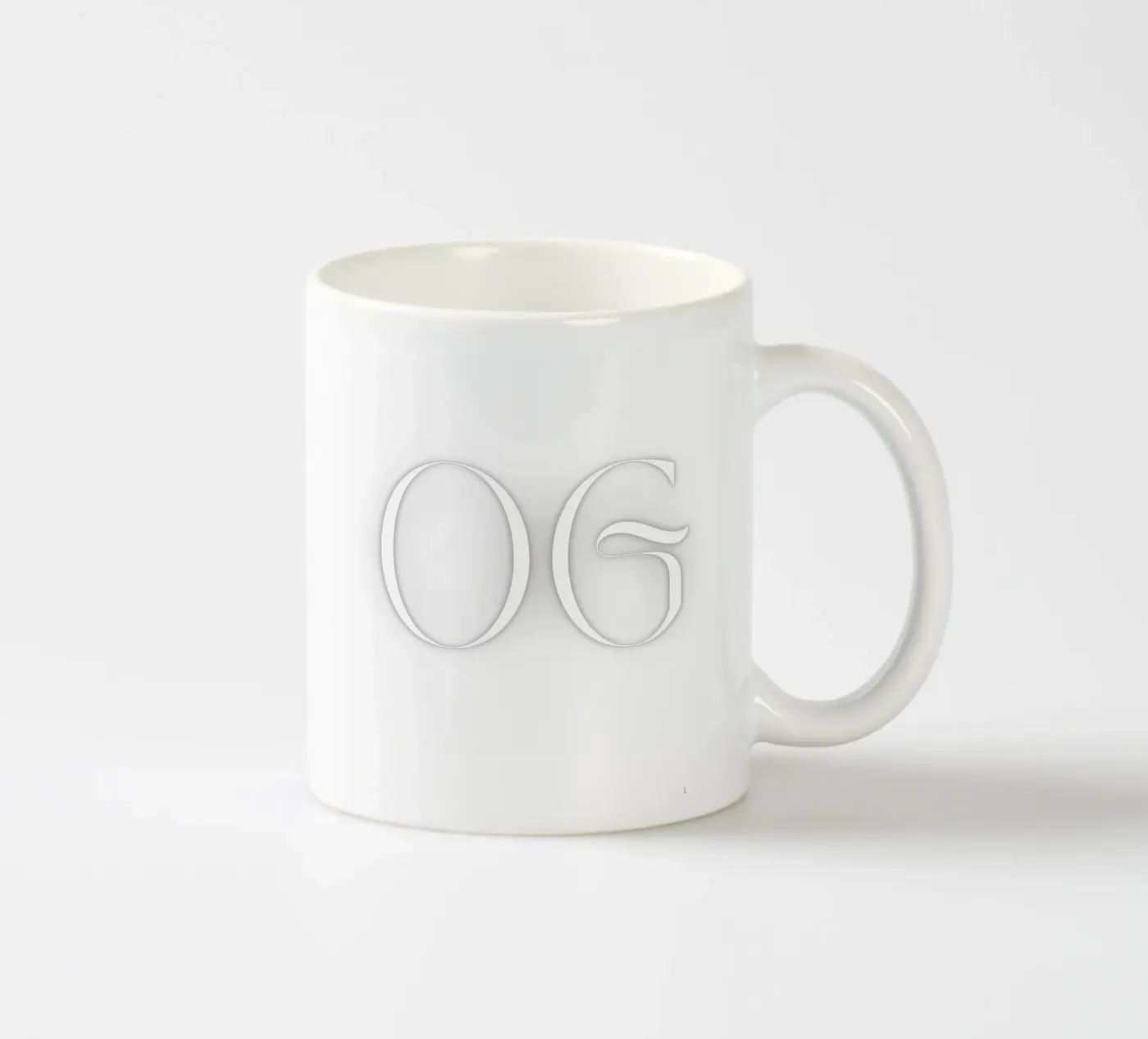 OG_Red ceramic mug by Crypto_Jungle
