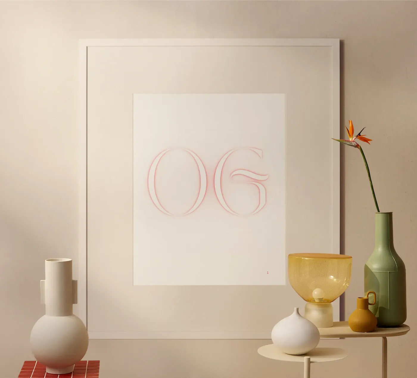 OG_Red Poster von Crypto_Jungle