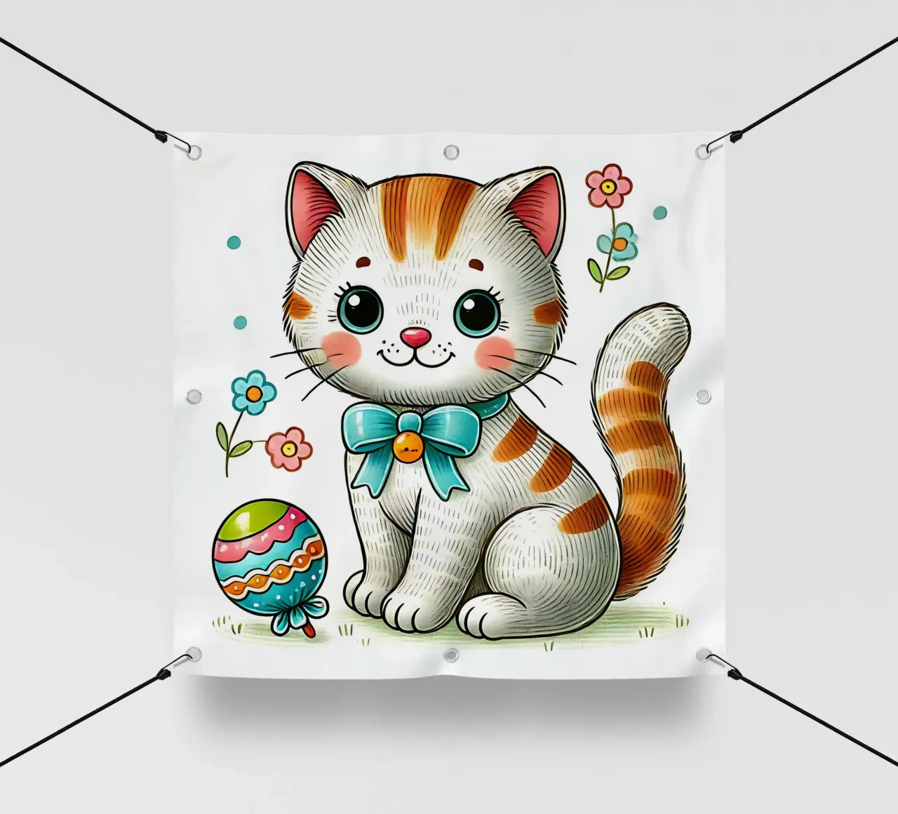 Gatto telo in pvc da hunde-katzen-tiere