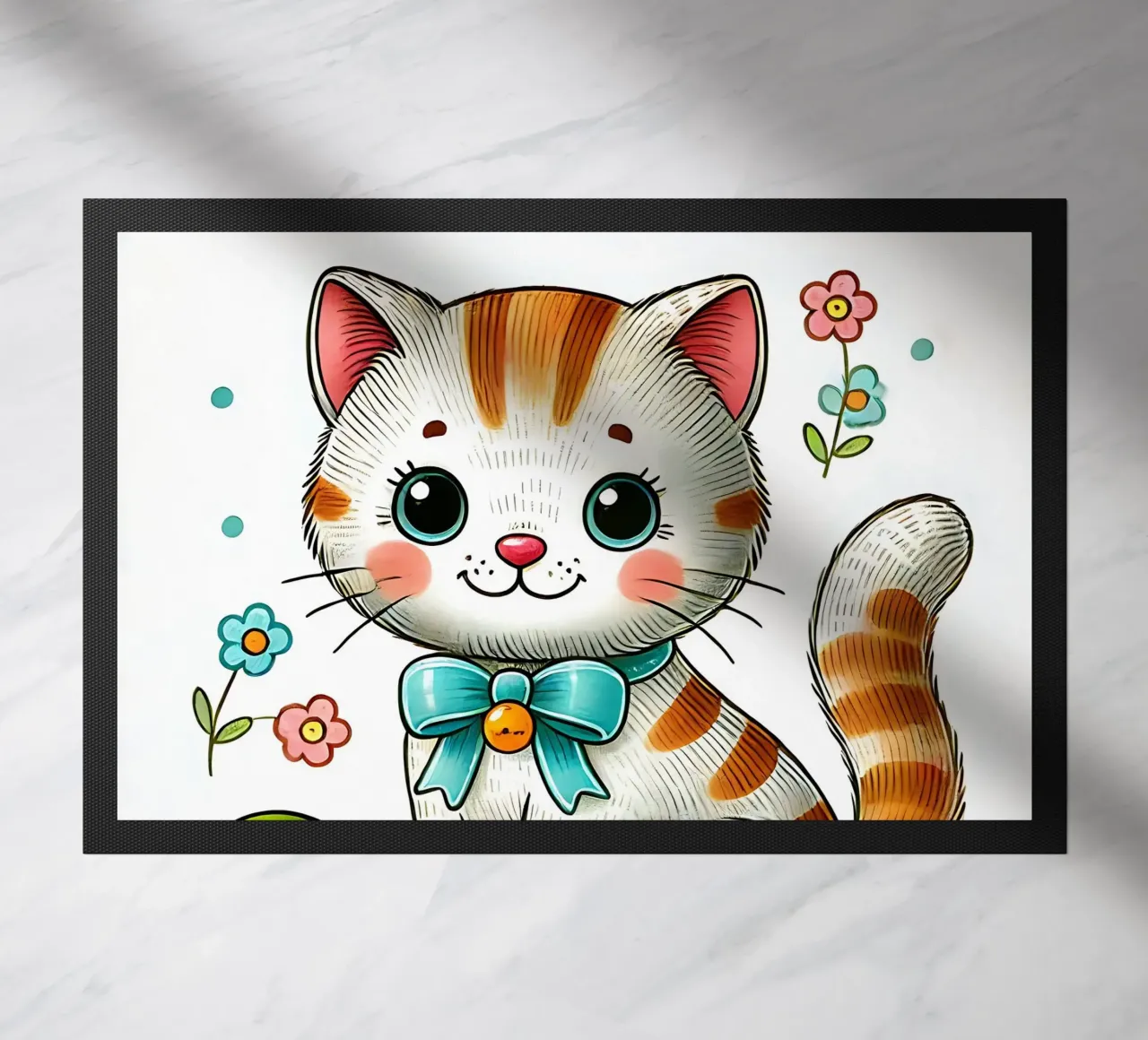 Gatto zerbino da hunde-katzen-tiere