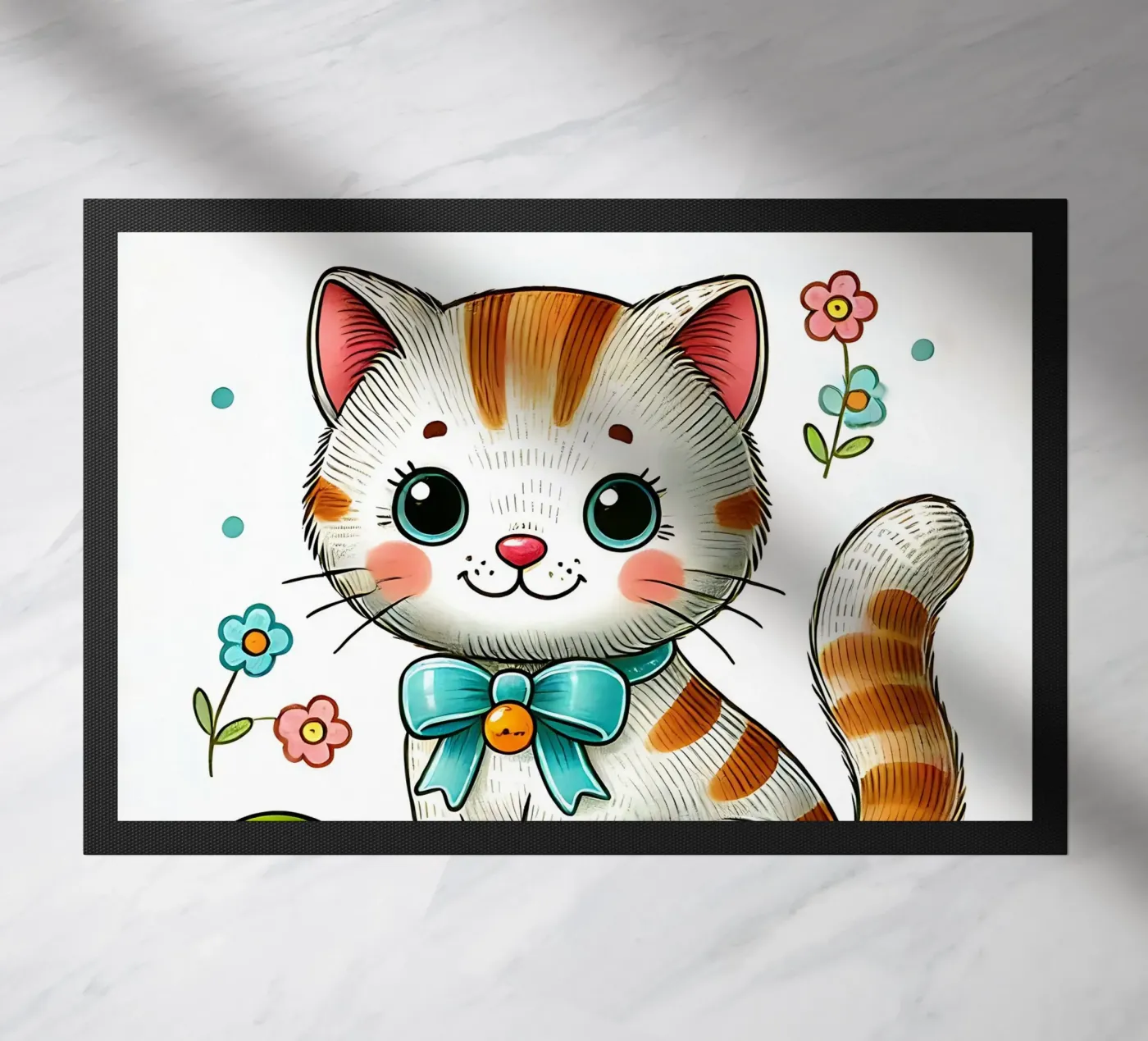 Cat deurmat van hunde-katzen-tiere