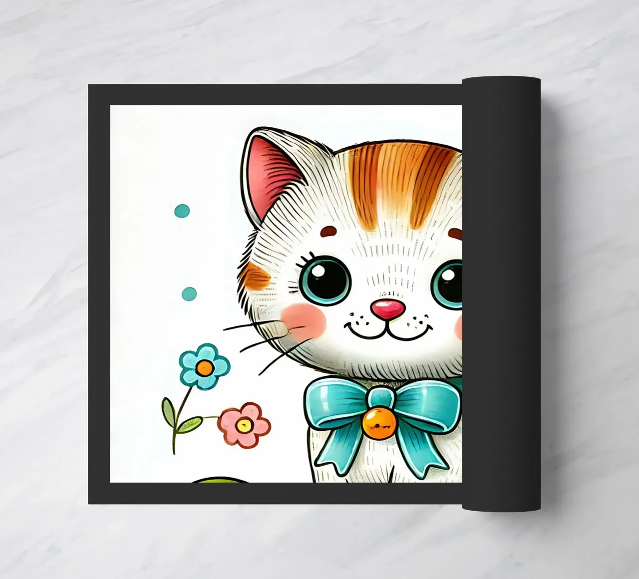 Gatto zerbino da hunde-katzen-tiere