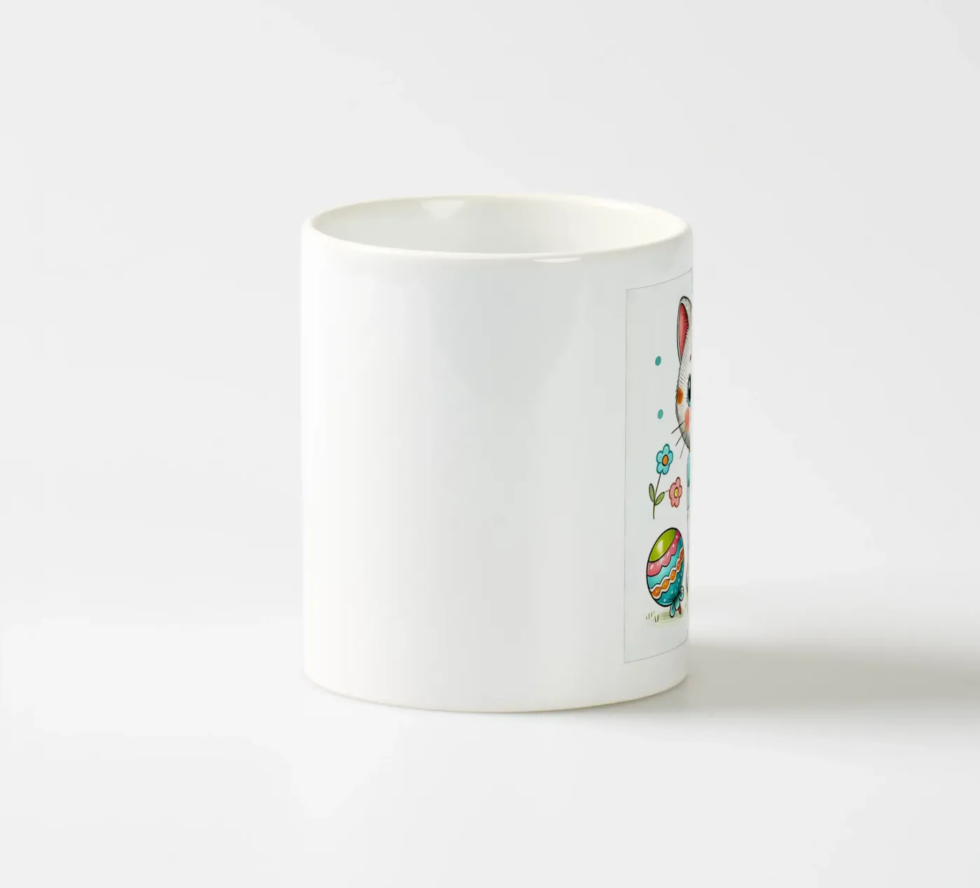 Cat ceramic mug by hunde-katzen-tiere