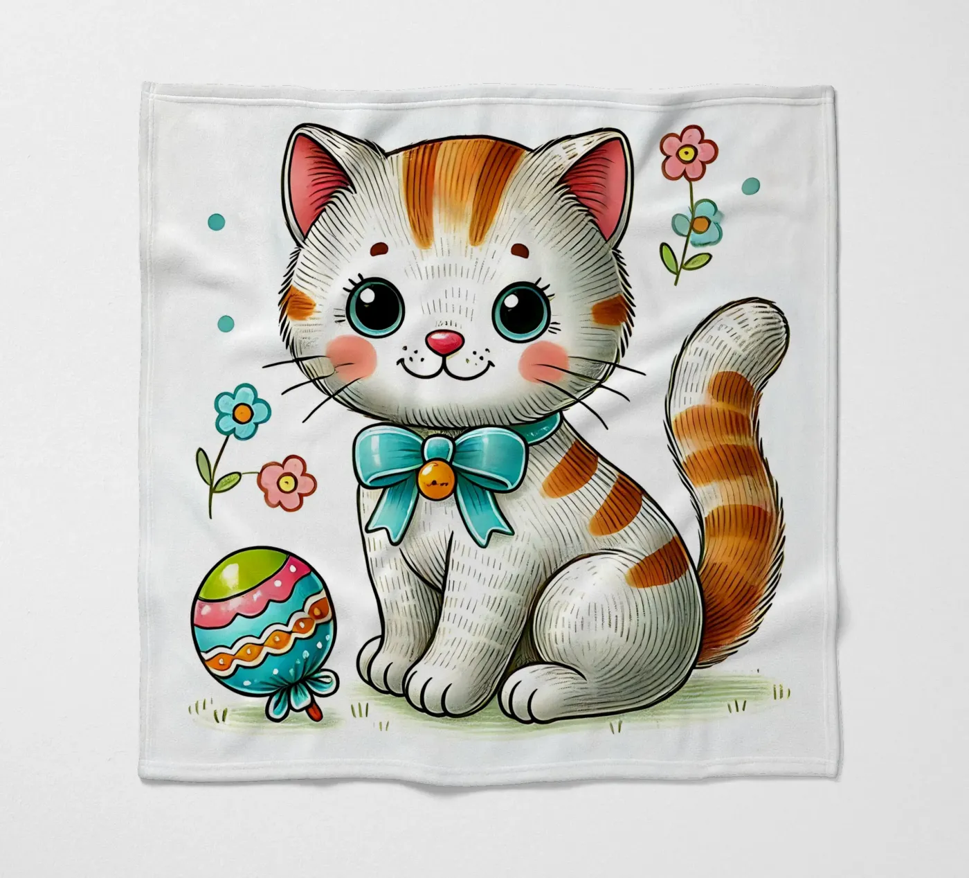 Katze Fleecedecke von hunde-katzen-tiere