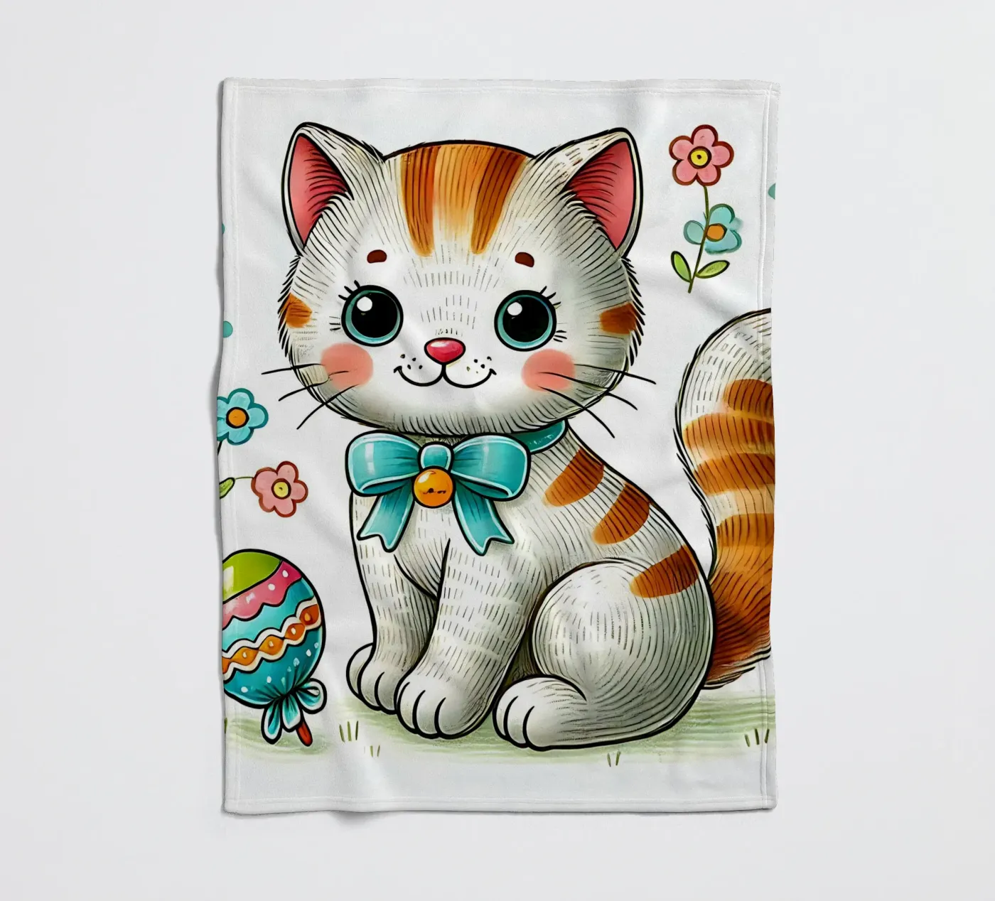 Katze Fleecedecke von hunde-katzen-tiere