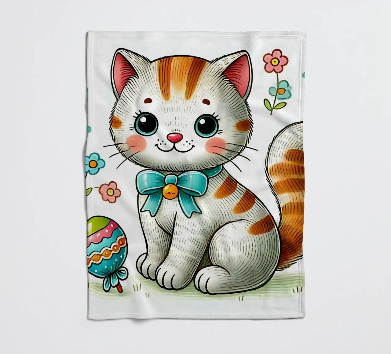 Katze Fleecedecke von hunde-katzen-tiere