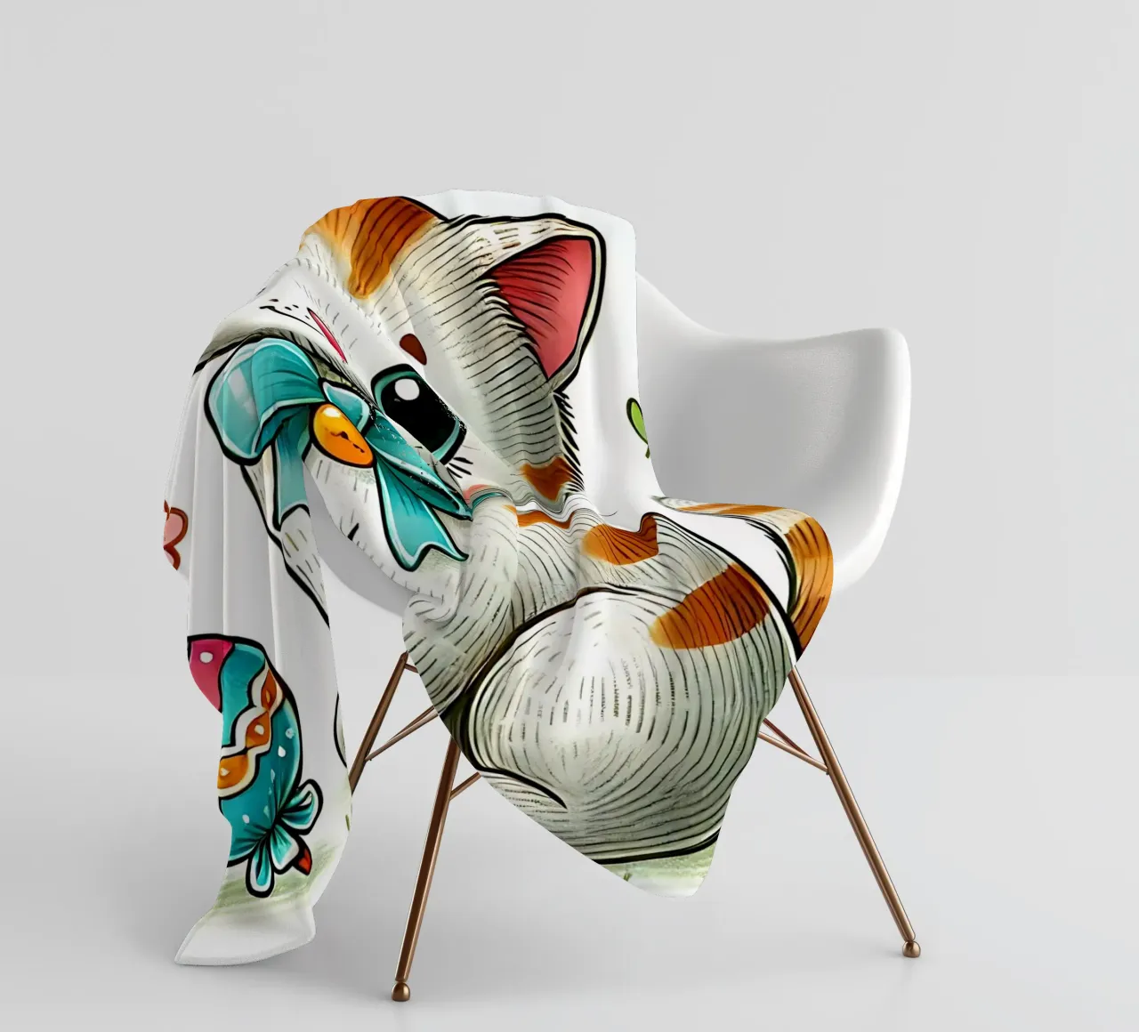 Katze Fleecedecke von hunde-katzen-tiere