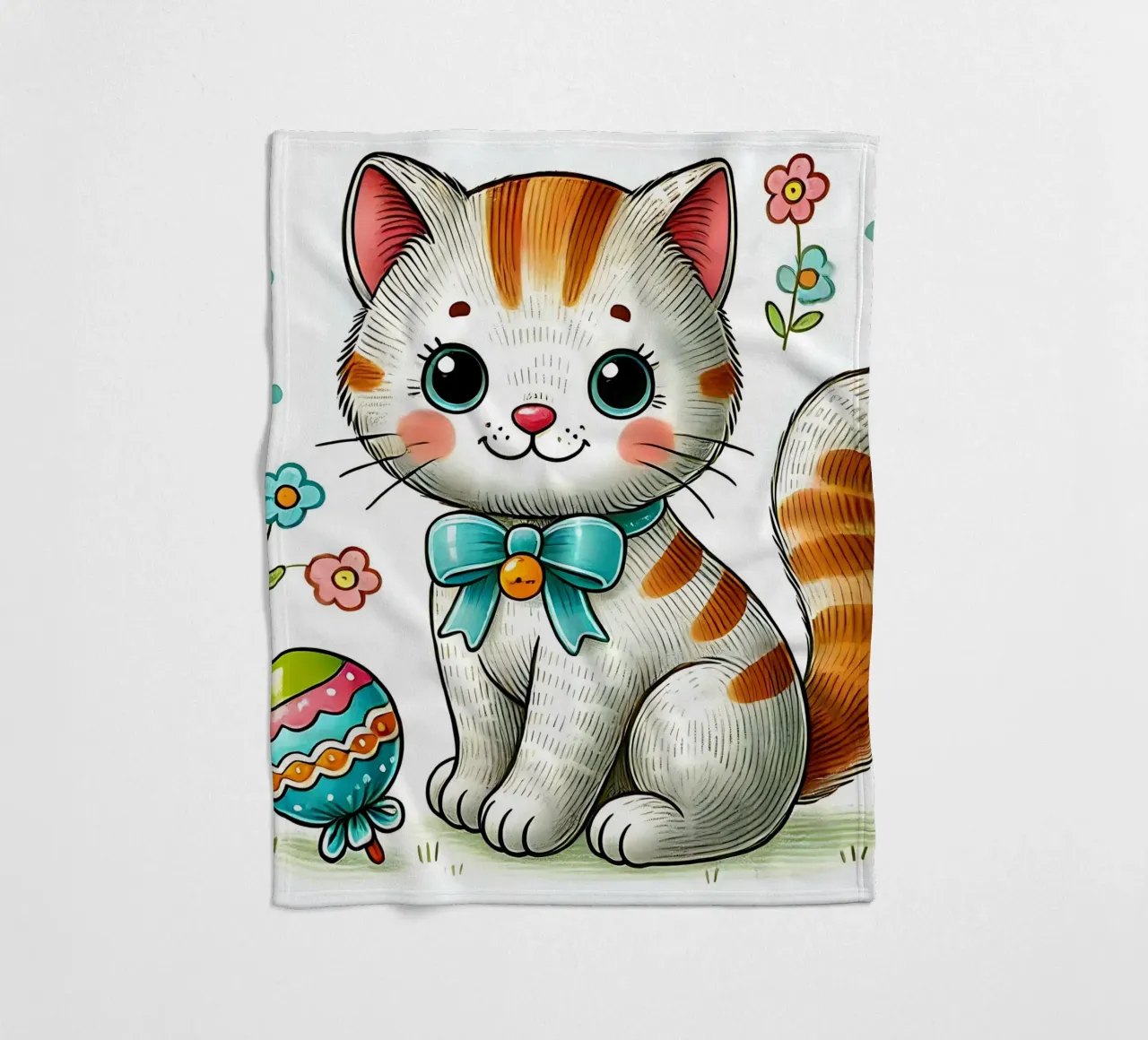 Katze Fleecedecke von hunde-katzen-tiere