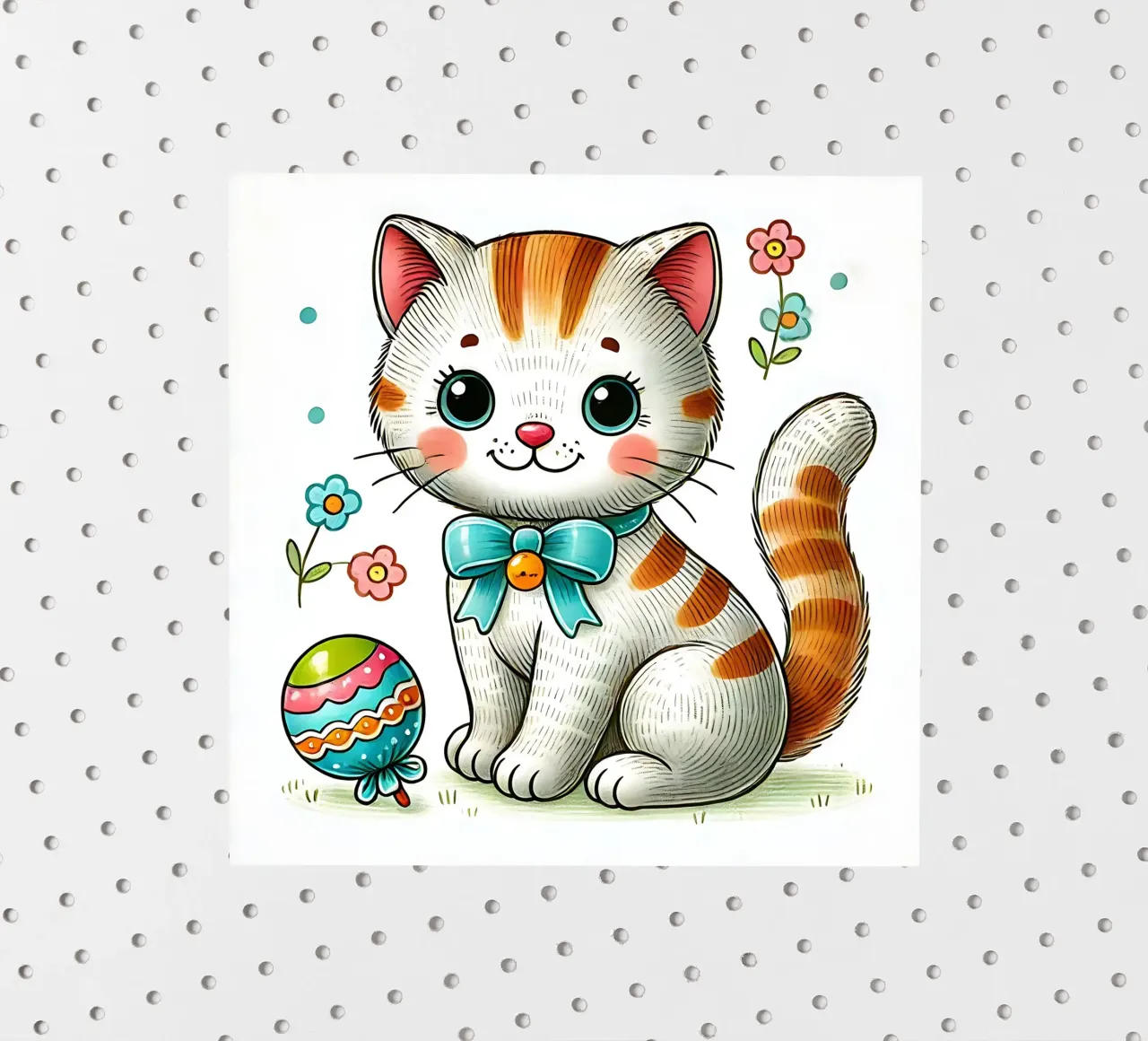 Cat sticker by hunde-katzen-tiere