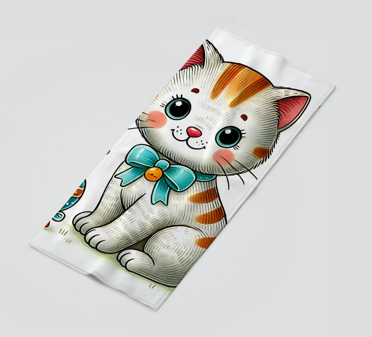 Gatto telo mare da hunde-katzen-tiere