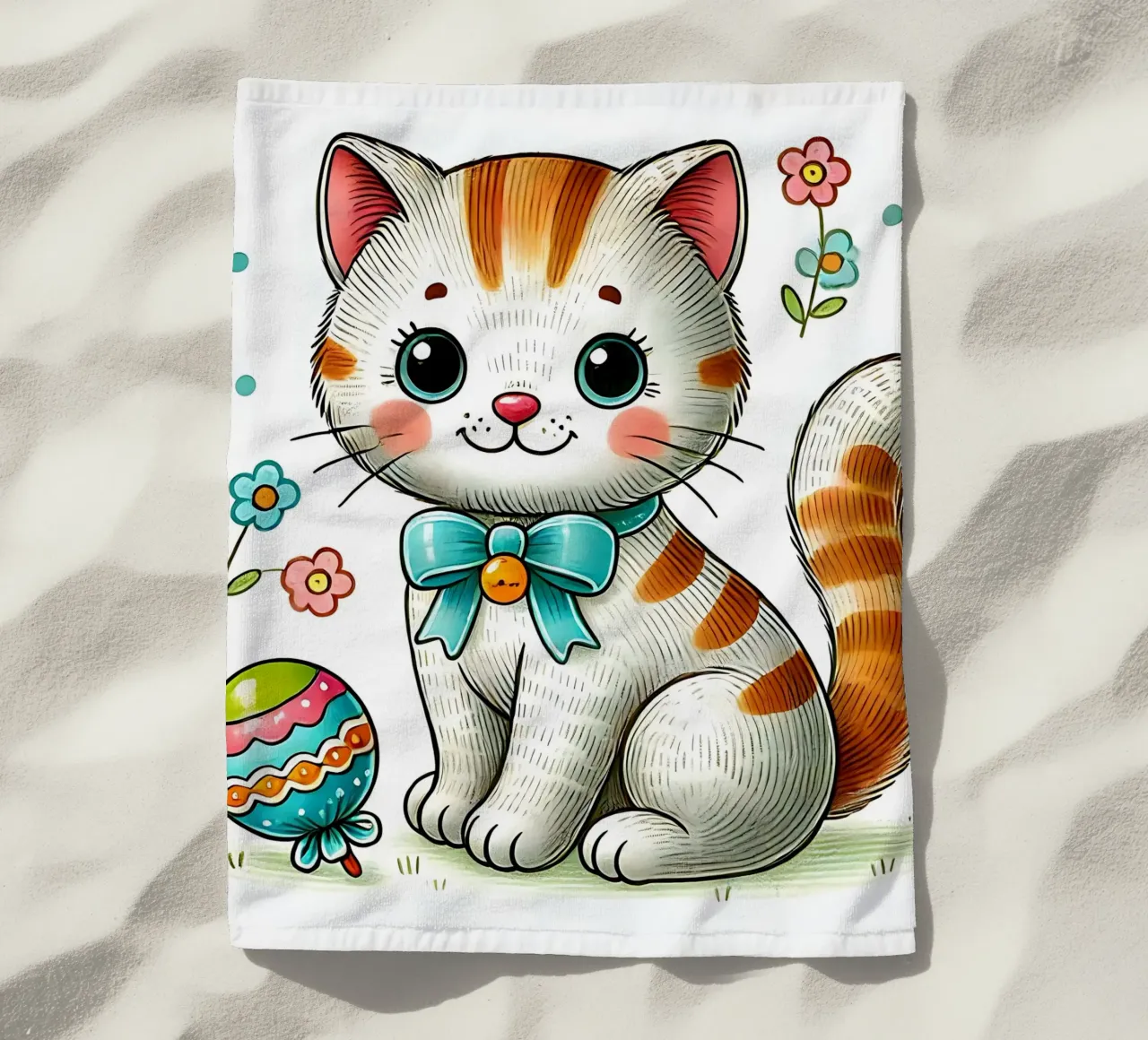 Gatto telo mare da hunde-katzen-tiere