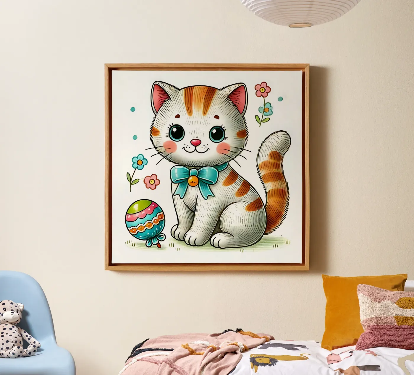 Kat canvas van hunde-katzen-tiere