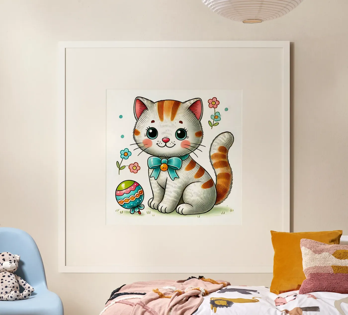 Cat poster de hunde-katzen-tiere