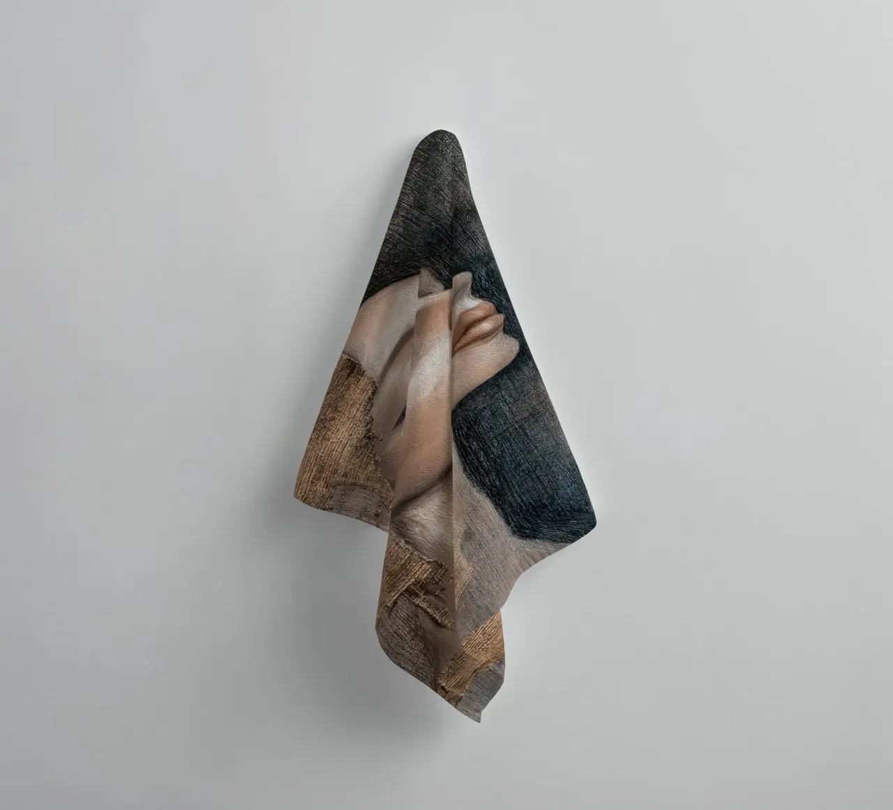 Abstract woman towel by Imagine