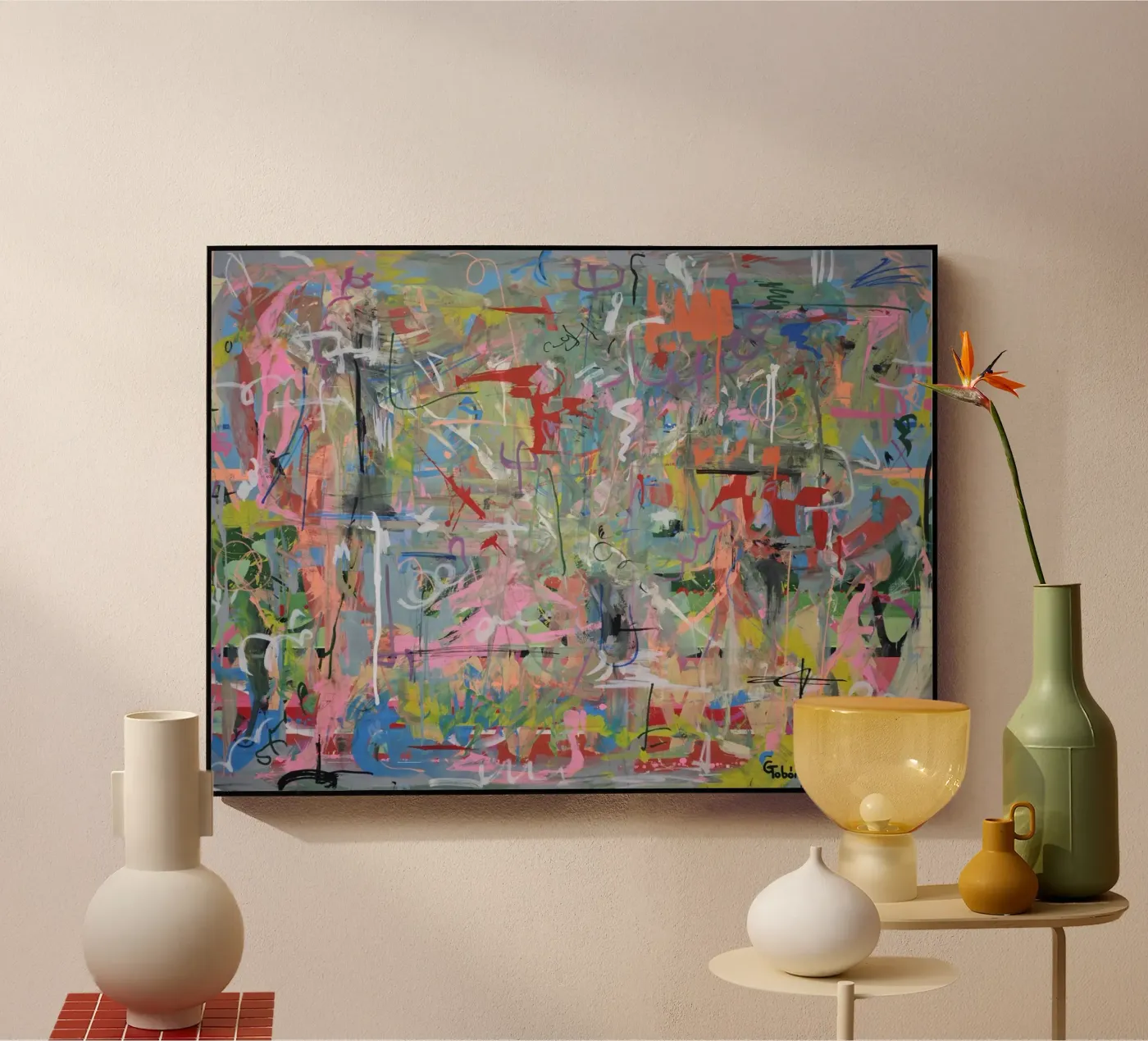 Peaceful war Acryl-Glas von gtobonart
