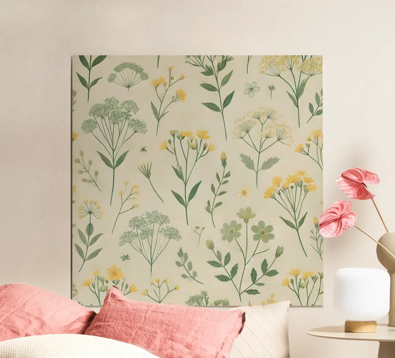 Armonia dei fiori selvatici poster da Organic Aesthetics