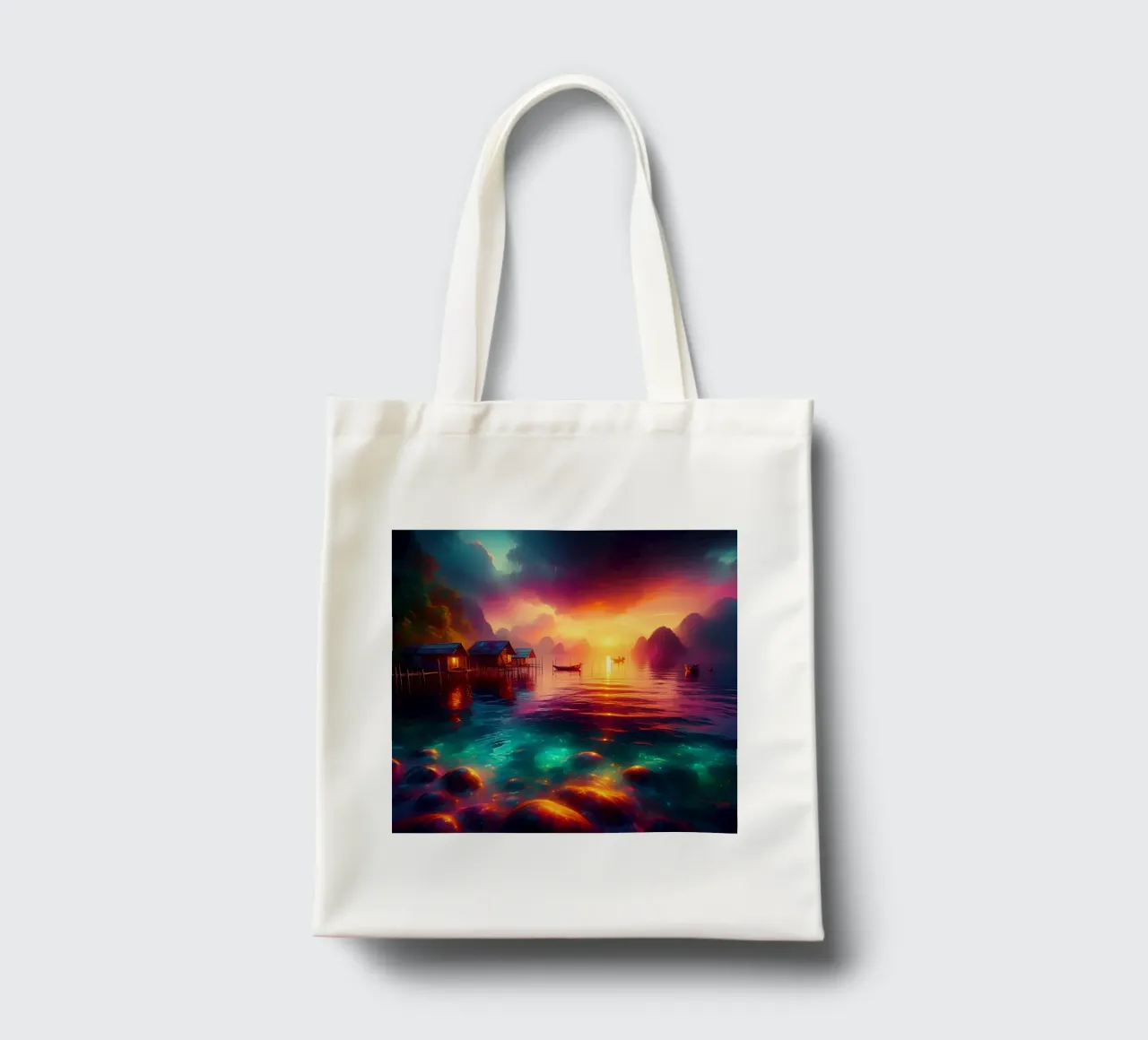 Gioco di colori borsa in juta da nomad