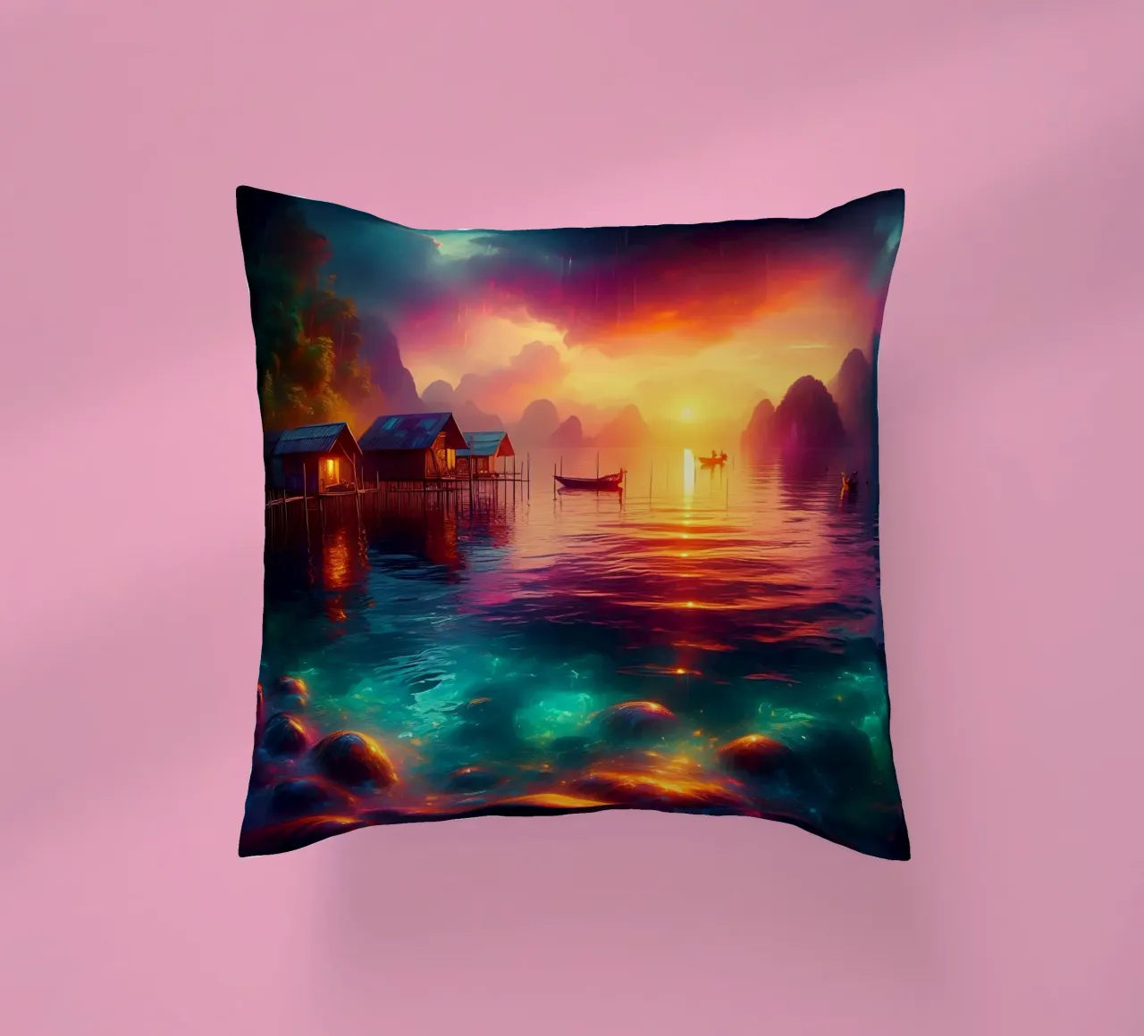 Gioco di colori cuscino da nomad