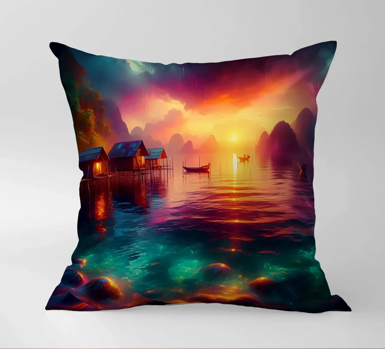 Gioco di colori cuscino da nomad