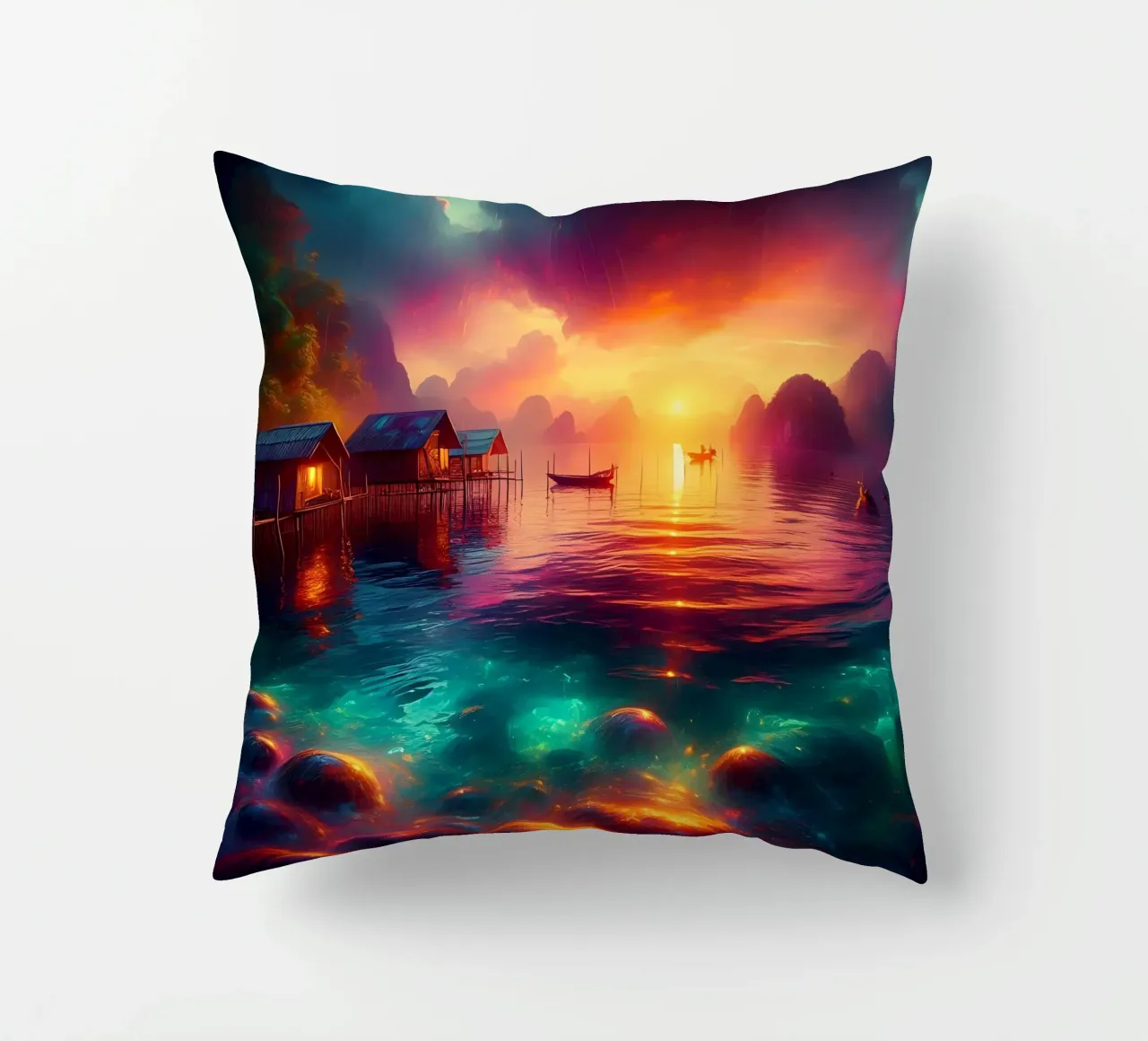 Gioco di colori cuscino da nomad