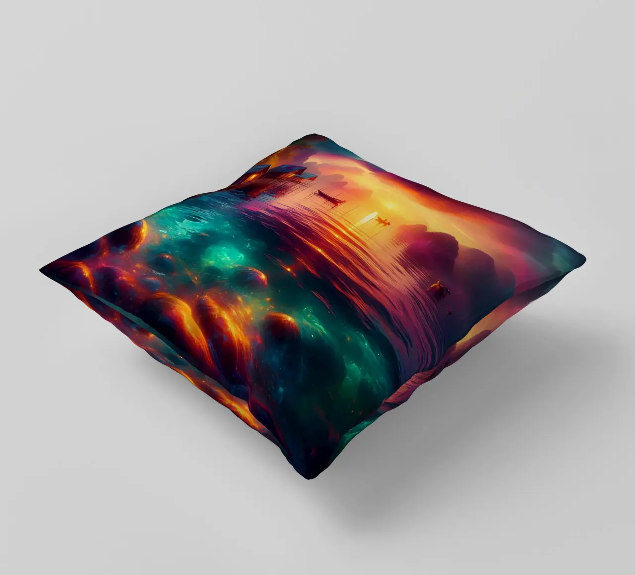 Gioco di colori cuscino da nomad