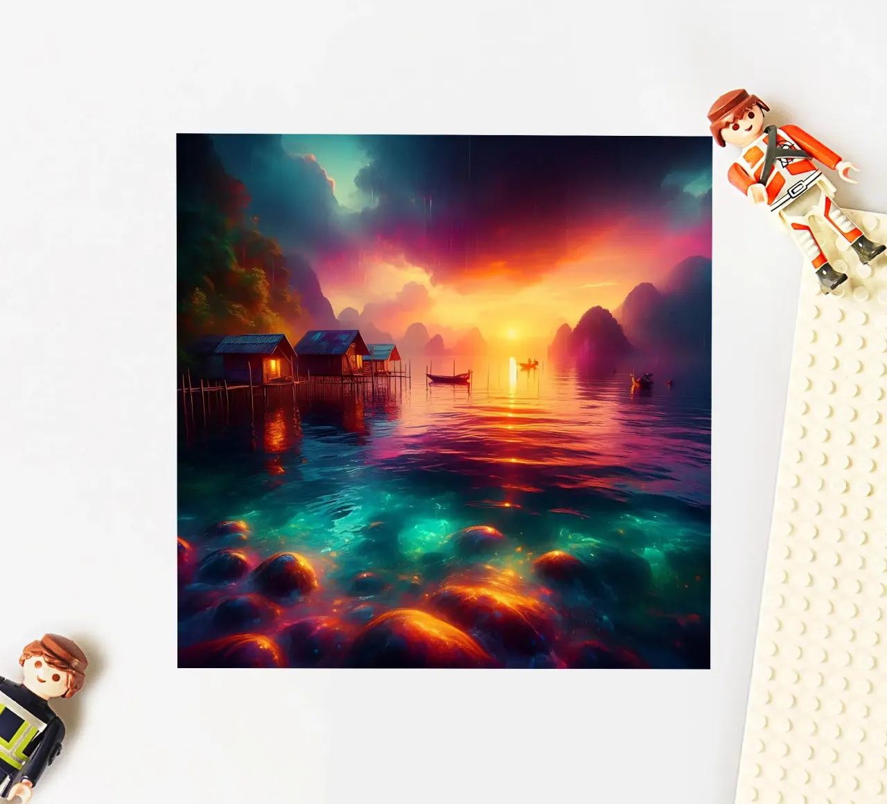 Gioco di colori adesivo da nomad