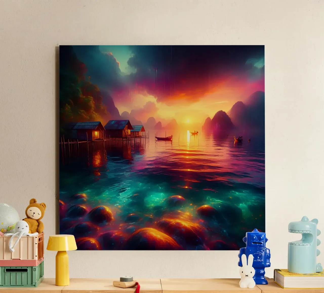 Gioco di colori alluminio dibond da nomad