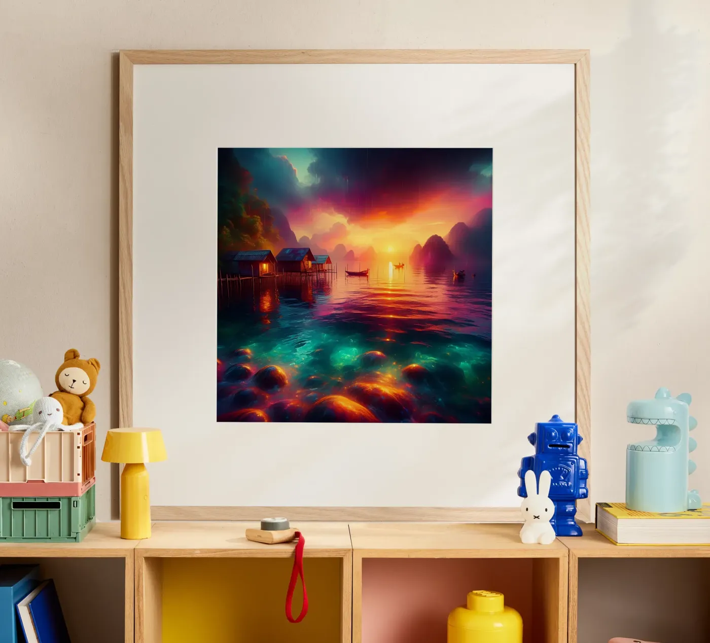 Gioco di colori poster da nomad