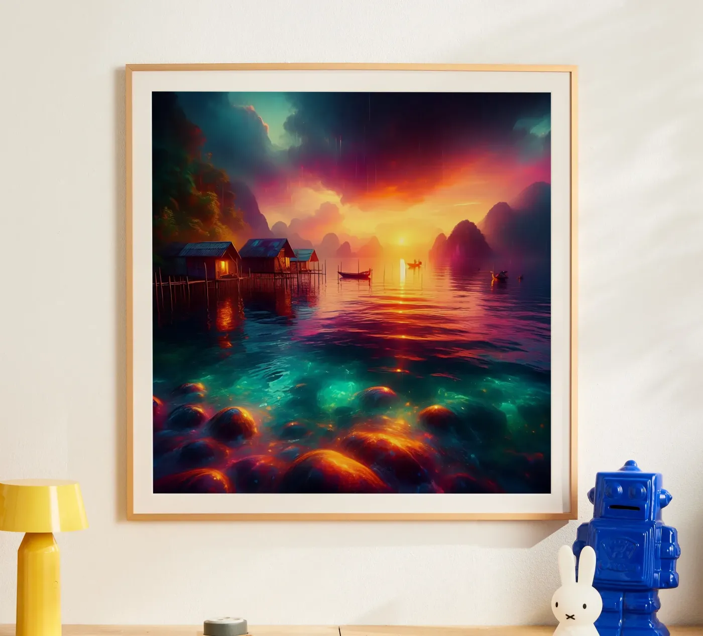 Gioco di colori poster da nomad