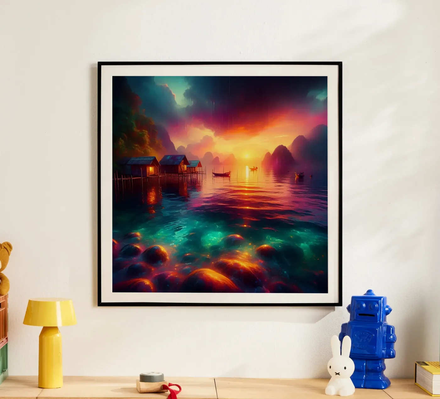 Gioco di colori poster da nomad