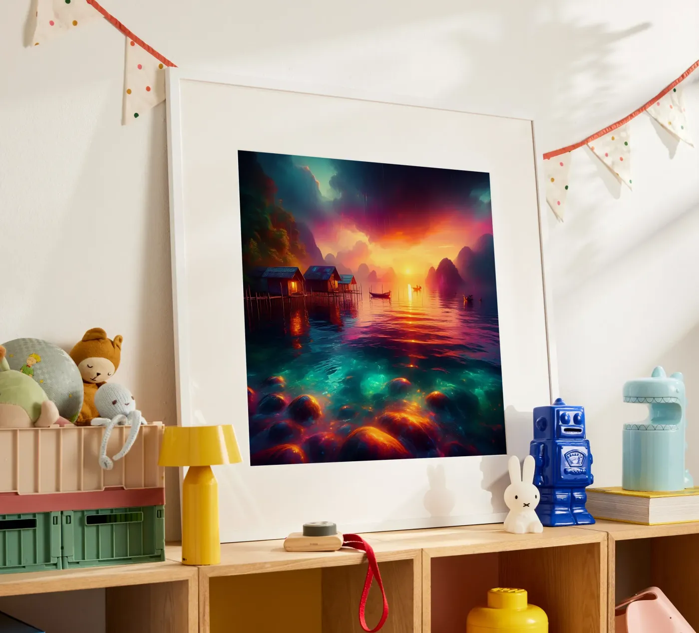 Gioco di colori poster da nomad