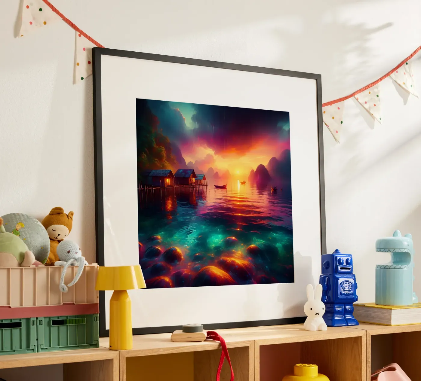 Gioco di colori poster da nomad